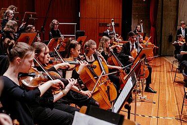 Die Musiker des Schwäbischen Jugendsinfonieorchesters treten im September in Günzburg auf. Foto: Michael Richter