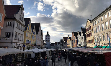 Die Stadt Günzburg freut sich auf zahlreiche Besucher zum Fastenmarkt am 9. März. Foto: Sabrina Schmidt/ Stadt Günzburg